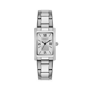 Caravelle Women's Dress CAR Quartz Silver Stainless Steel Watch 21 MM 43L203